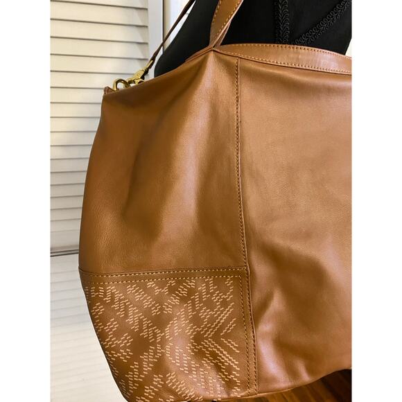 Cynthia Vincent Large Leather Tote Handbag 12th‎ Street super soft Leather - Picture 2 of 9